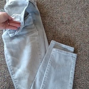 American eagle size 2 grey skinny jeggings